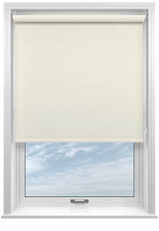 Toulouse (Blackout), Textured Cream - Roller Blind
